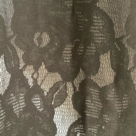 SZ S/P Forever 21 (Love 21) Black Lace Top - Picture 4 of 6